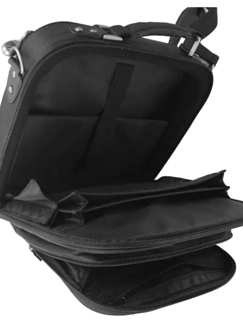 Black Dell Laptop Briefcase Purse Bag